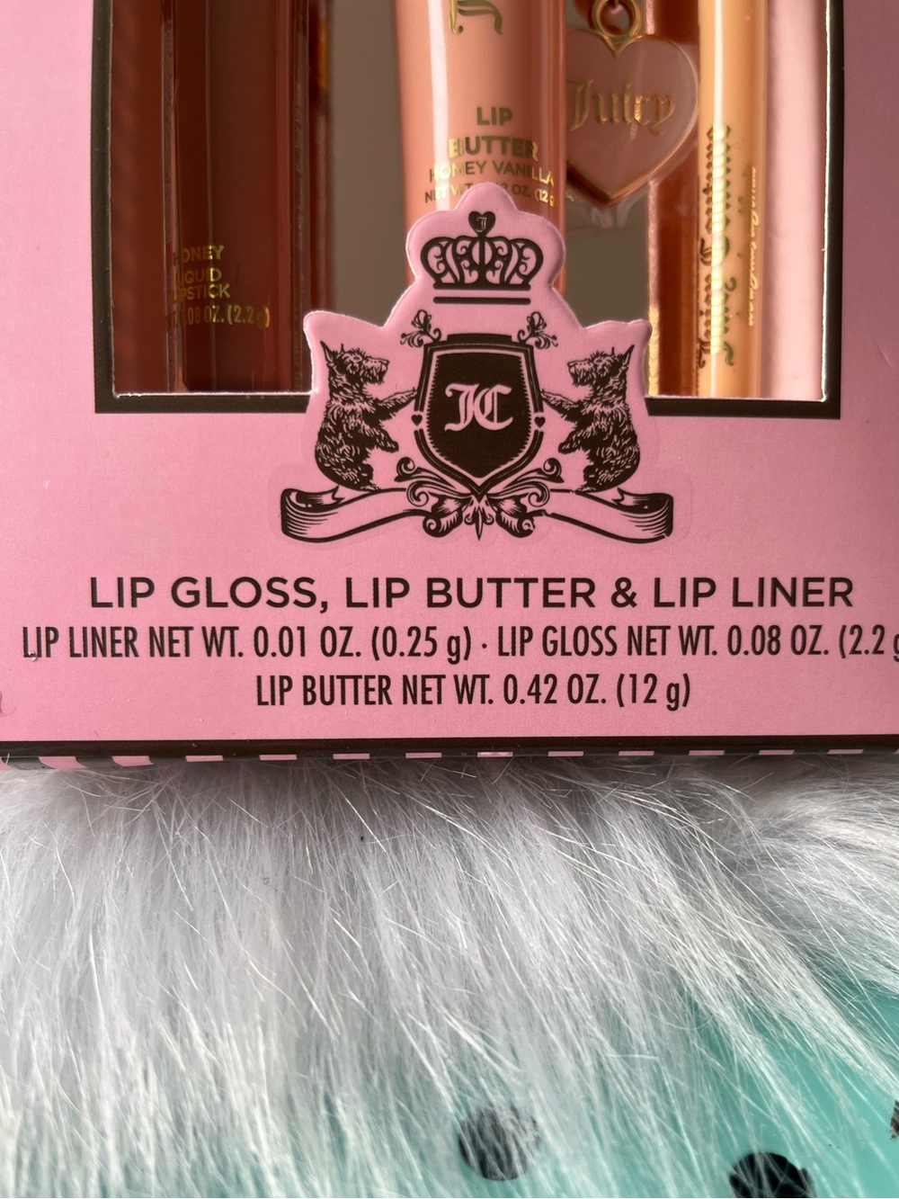Juicy Couture NWT “Perfect Pout" lip kit lip gloss, lip butter, and lip liner. 🩷 - Picture 4 of 5